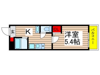 間取図 ルシェネⅢ