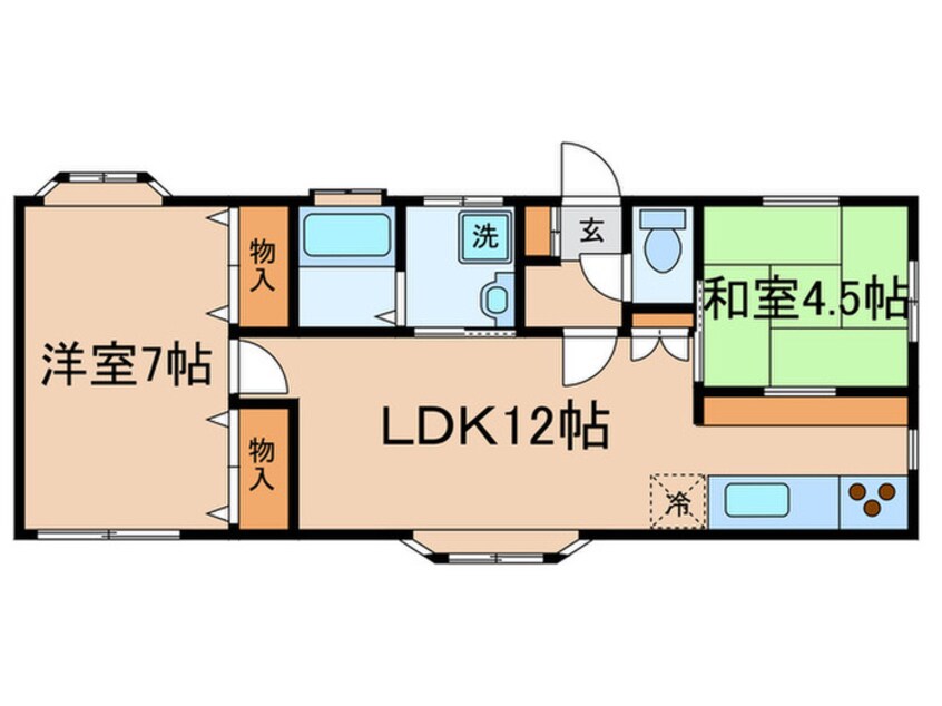 間取図 マウンテン成城