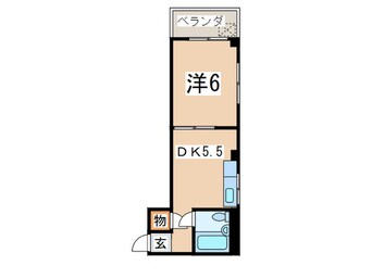 間取図 三好ビル（３Ｆ）