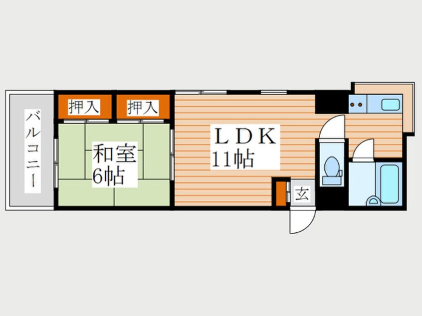 間取図 メゾン・アロ－ム