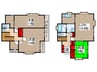 柏市東3丁目戸建 3LDKの間取り