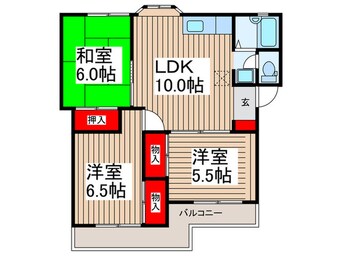 間取図 レジデンス川上