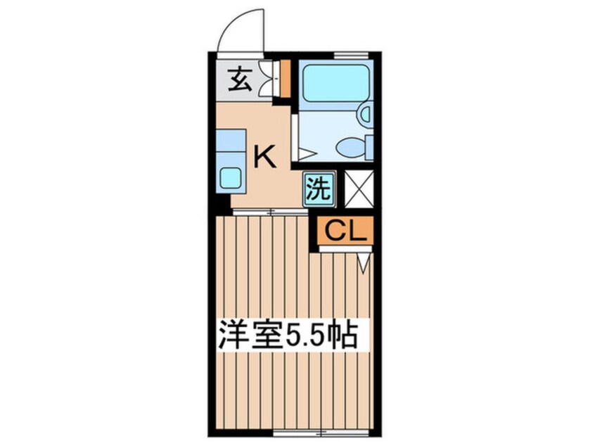 間取図 コ－ト浜田山