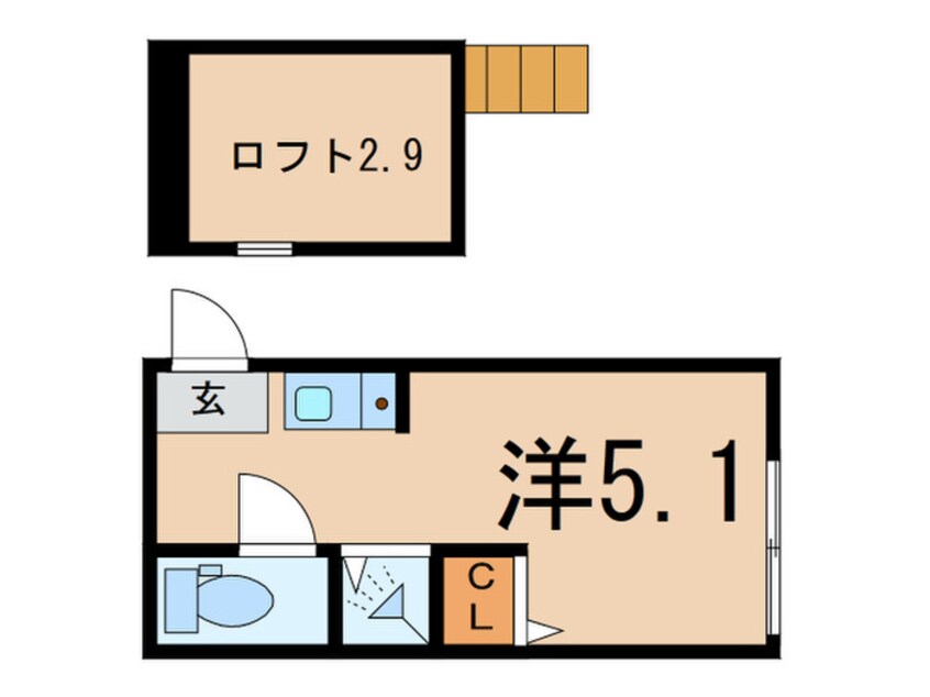 間取図 サンクチュアリ南長崎