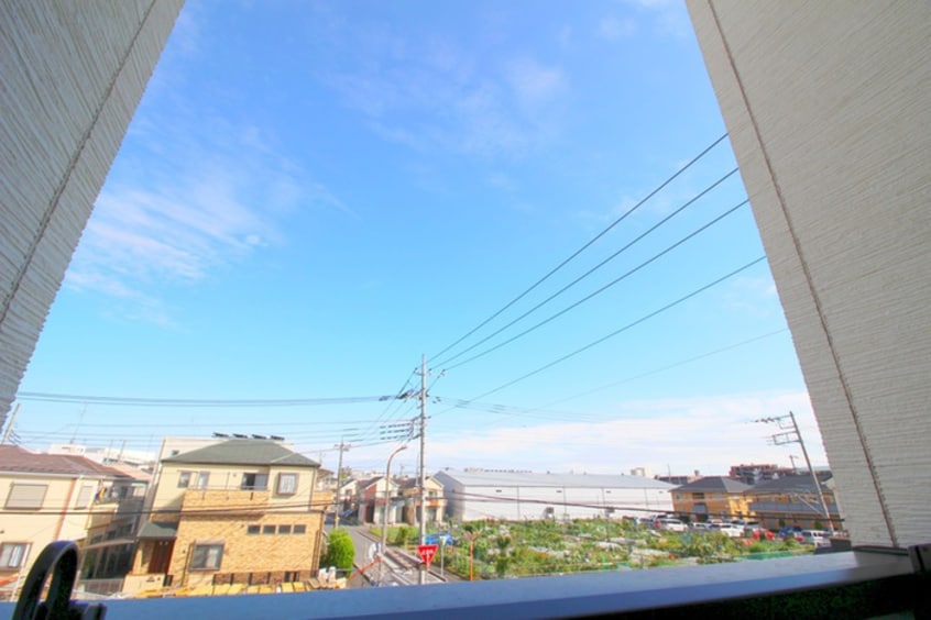 室内からの展望 デパーチェ新曽