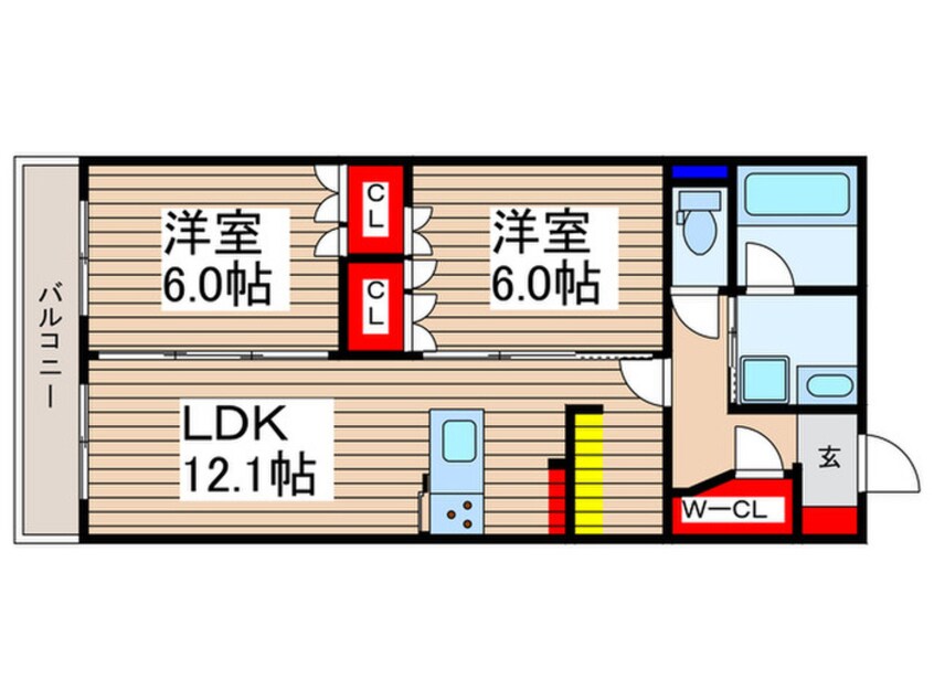 間取図 シャガール