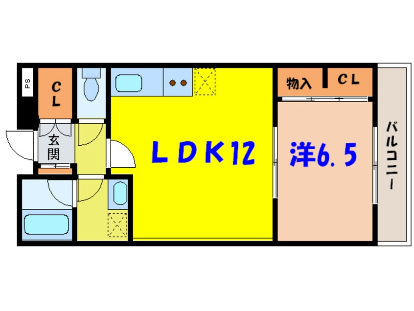 間取図 ラ・メゾン・トロワ