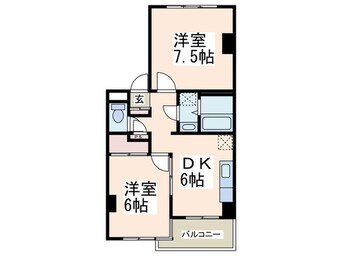 間取図 藤が丘音羽ハイツ