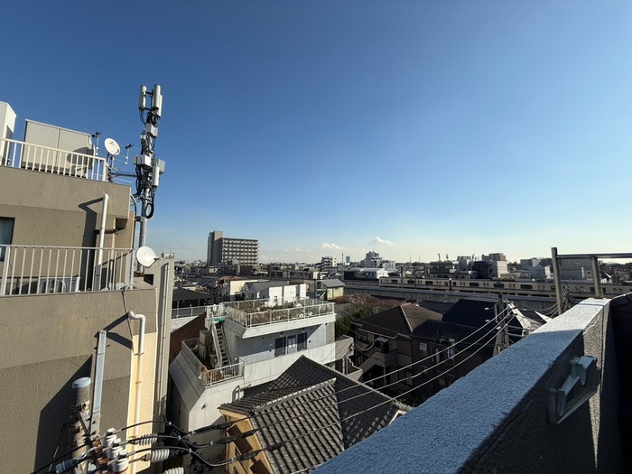 室内からの展望 グランベル祖師谷