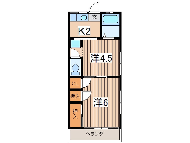 間取り図 ハルミコ－ポ南台