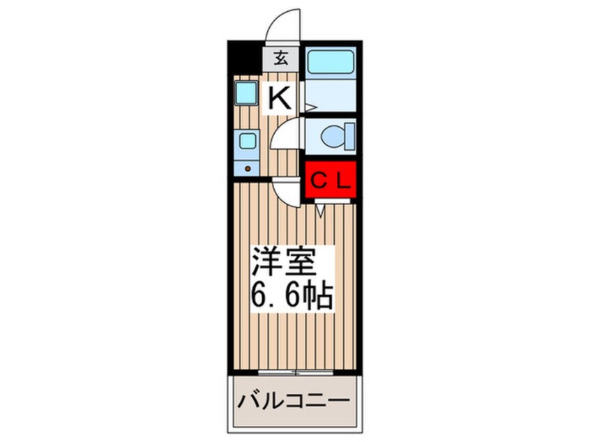 間取図 アクシーズグランデ蕨Ⅲ