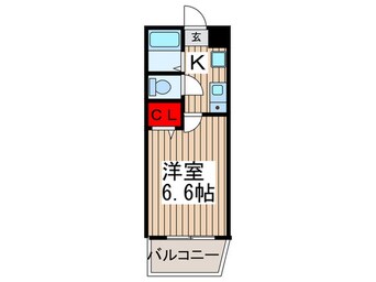 間取図 アクシーズグランデ蕨Ⅲ