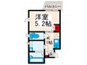 ＦＡＩＲ町屋レジデンス 1Kの間取り