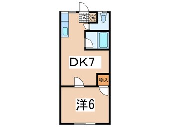 間取図 第４鈴木荘