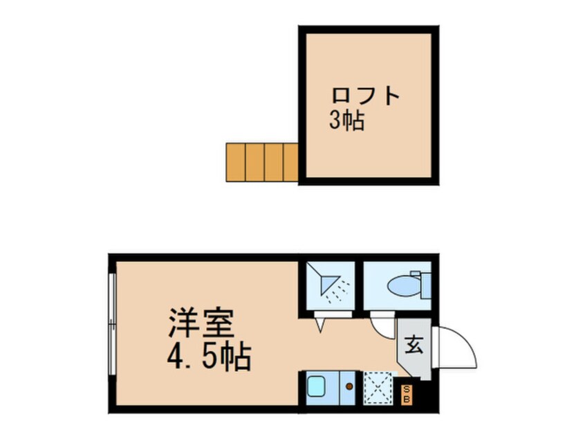 間取図 ハーモニーテラス南長崎