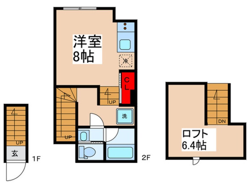 間取図 Ｌｉｌｉｕｍ　Ｄｕｏ　