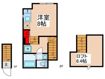 間取図 Ｌｉｌｉｕｍ　Ｄｕｏ　