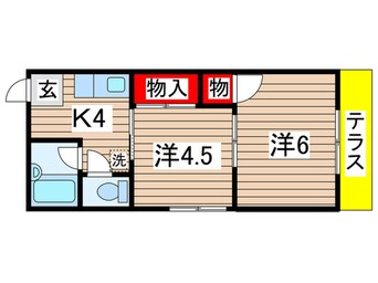 間取図 勝城ハイツ