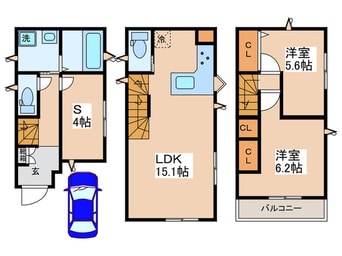 間取図 Kolet宮崎台5