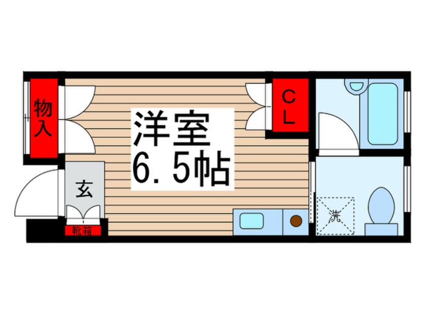 間取図 コ－ポワタナベ