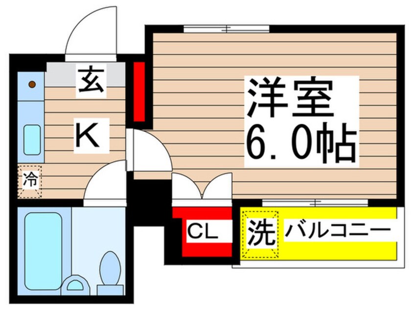 間取図 ジュネパレス船橋　第３