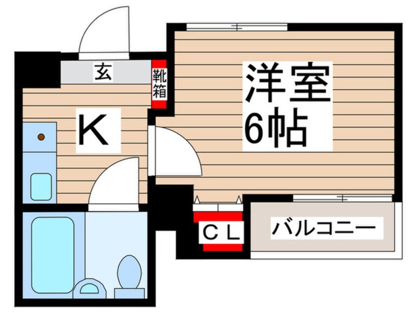 間取図 ジュネパレス船橋　第３