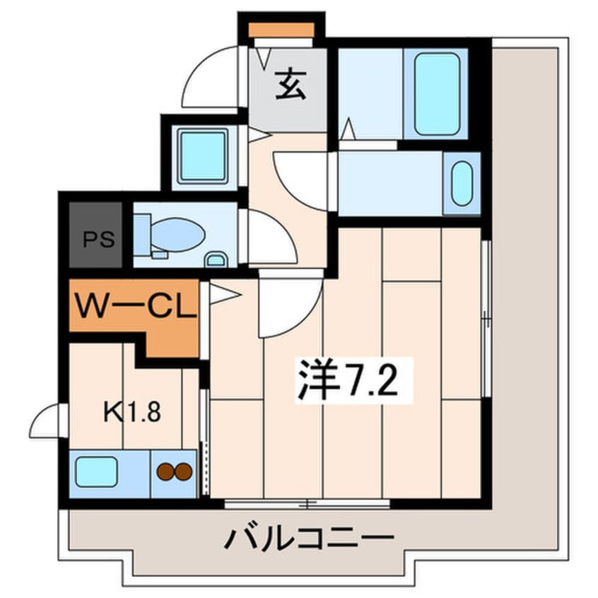 間取図 Cherry House Ⅵ