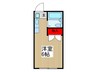 Ｕ＆Ｉ南大塚 1Rの間取り