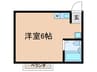 サニ－ハイム 1Rの間取り