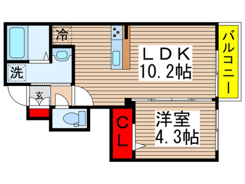 間取図 ルメルシィⅡ