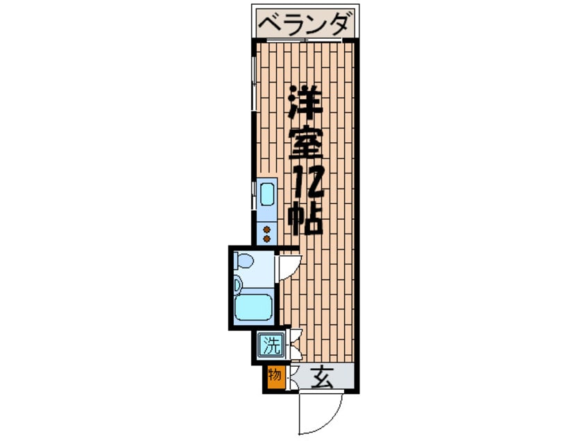 間取図 ニックハイム飯田橋（５０１）