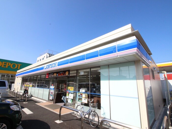 ローソン川崎上野川店(コンビニ)まで80m パラマウント矢上・A