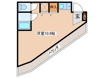 間取図 プチコート高幡