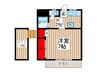 ＰＯＫＯＳハウス 1Kの間取り