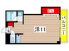 アトレ桜木 1Rの間取り