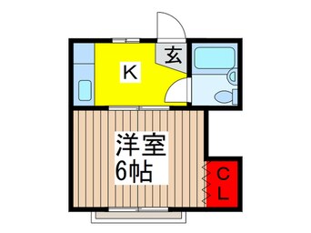 間取図 ﾍﾟﾙﾒﾙ高円寺南