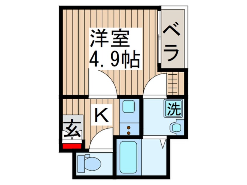 間取図 グランクオール城東