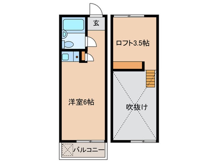 間取り図 コ－ポヤマト星