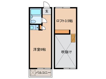 間取図 コ－ポヤマト星