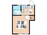 マンションユミ 1Kの間取り