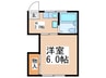 マンションユミ 1Kの間取り