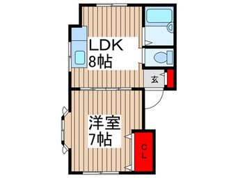 間取図 シャトレ新座