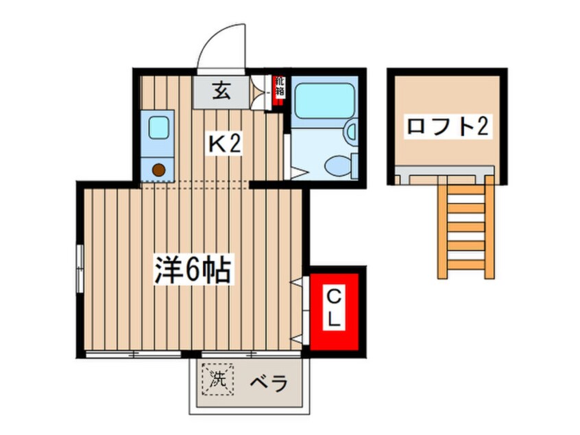 間取図 セレサコ－ト