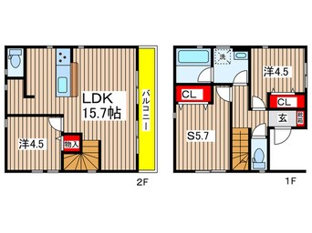 間取図 Kolet矢野口