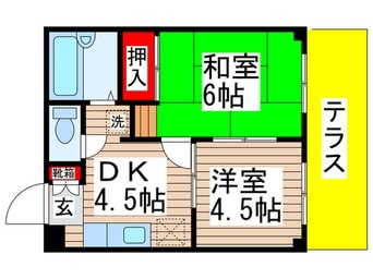 間取図 エステ－トピアそれいゆ