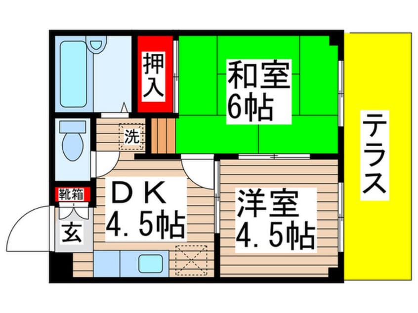 間取図 エステ－トピアそれいゆ