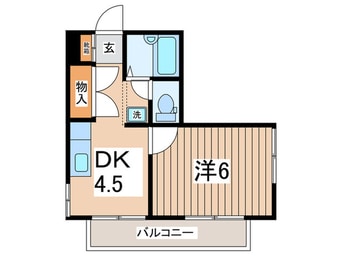 間取図 ドミール中央