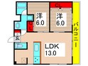 ラフィーネブランの間取図