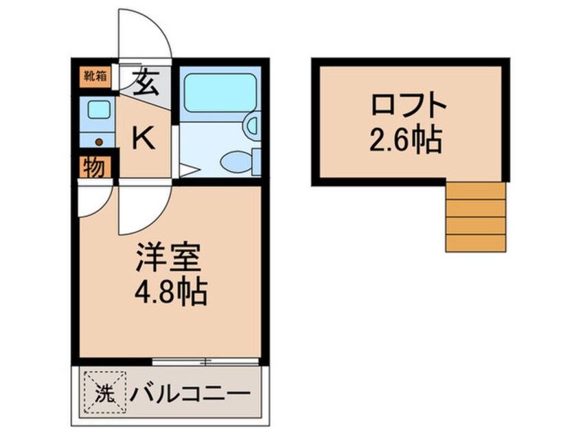 間取図 ソリテア綱島