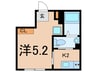 Meliora Yokohama 1Kの間取り